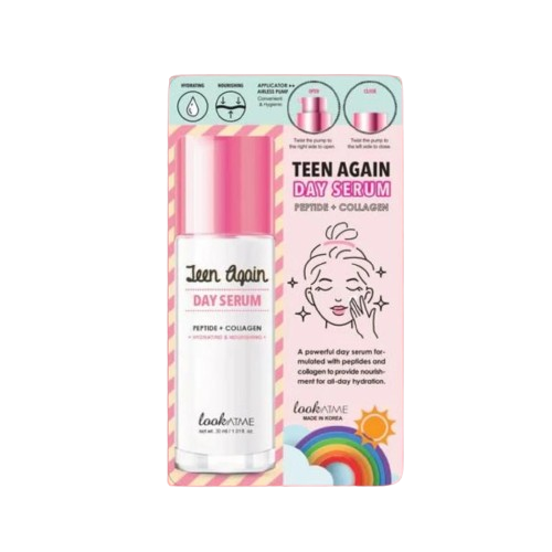 Buy lookATME Teen Again Day Serum – Peptide + Collagen – Korean Skincare Tunisia
