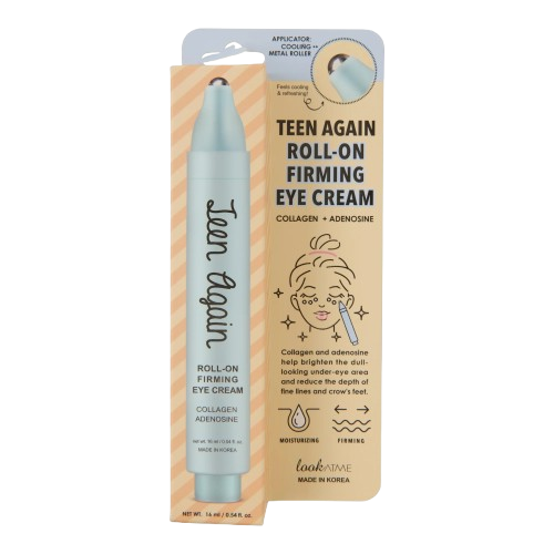 Buy lookATME Teen Again Roll-On Firming Eye Cream – Collagen + Adenosine – Korean Skincare Tunisia