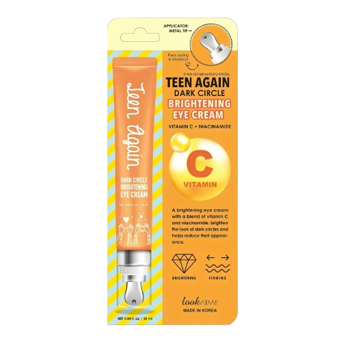 Buy lookATME Teen Again Dark Circle Brightening Eye Cream – Vitamin C + Niacinamide   – Korean Skincare Tunisia
