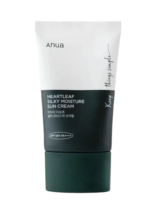 Heartleaf Silky Moisture Sun Cream