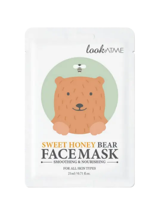 Sweet Honey Bear Face Mask - Look At Me