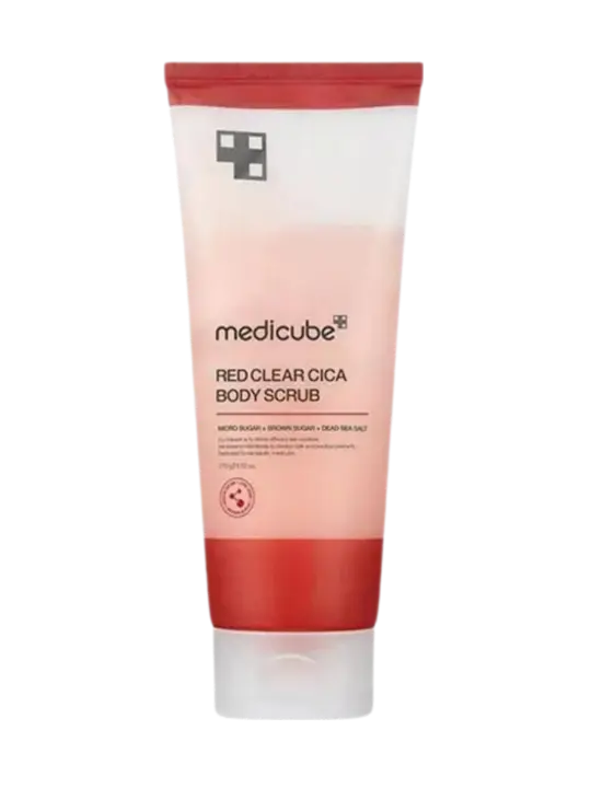 Red Clear Cica Body Scrub - Medicube