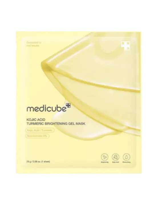 Kojic Acid Turmeric Brightening Gel Mask - Medicube 1ea