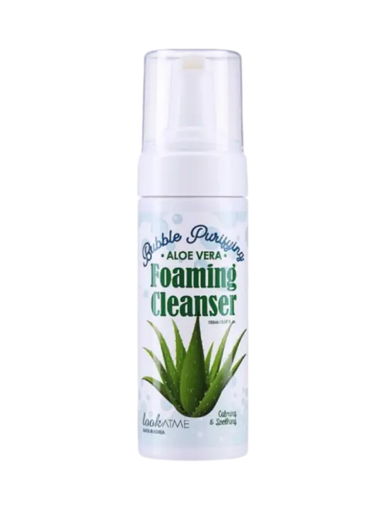Bubble Purifying Foaming Cleanser Aloe Vera - Look At Me