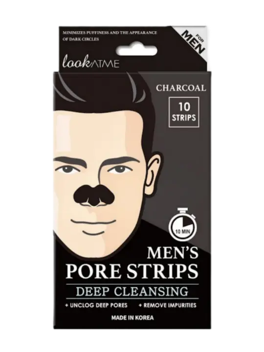 Mens Charcoal Pore Strip - Look At Me