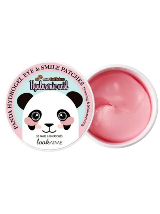 Panda Hydrogel Eye Patches with Hyaluronic Acid and Caffeine - Look At Me