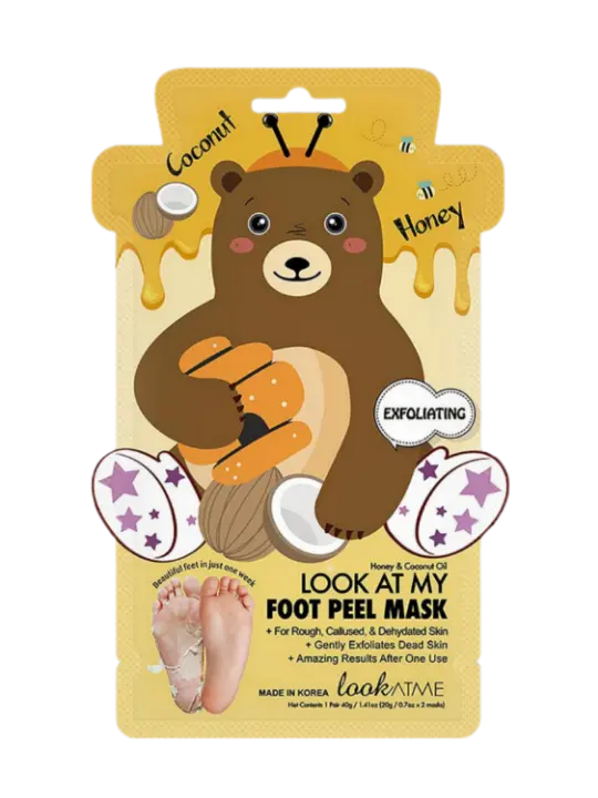Foot Peel Mask (Bear) - Look At Me