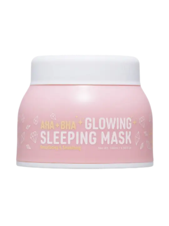 Buy Glowing Sleeping Mask AHA+ BHA - Look At Me – Korean Skincare Tunisia