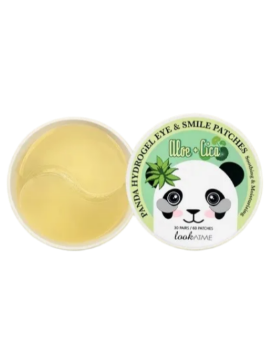 Buy Panda Hydrogel Eye Patch with Aloe Cica - Look At Me – Korean Skincare Tunisia